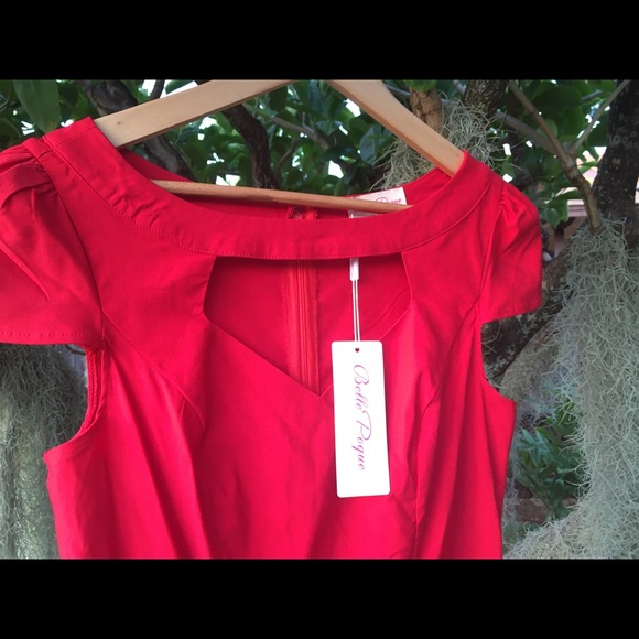 🤩❤️💃🏽NWT Vintage American Nostalgia Rockabilly Dress Cap Sleeve💃🏽🤩❤️NWT - Picture 6 of 14